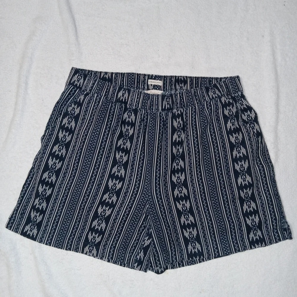 Weatherproof Pants - Weatherproof Vintage Washable Linen Elastic Waist Shorts size M